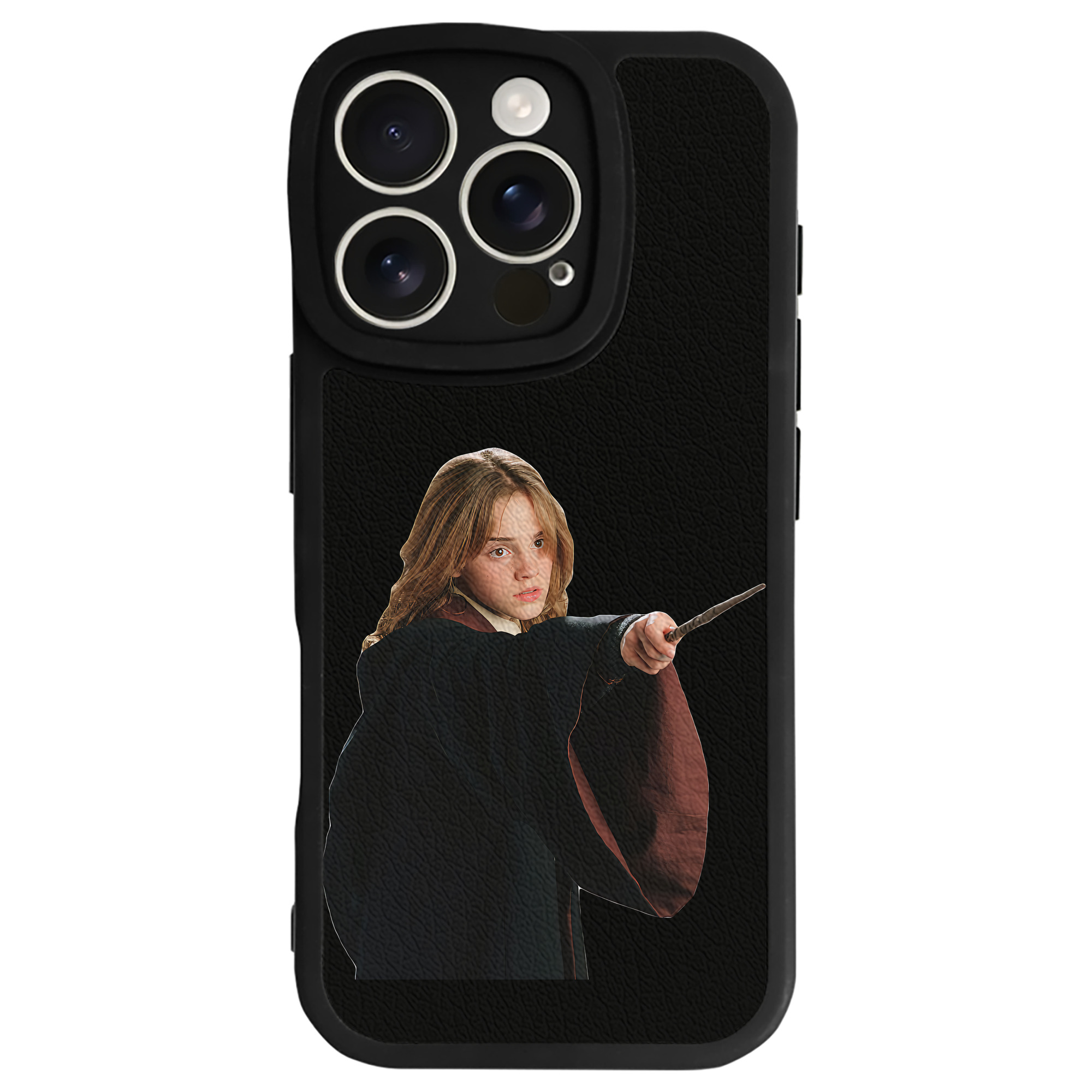 （画像用） Harry Potter ハリー・ポッターシリーズ 【iPhone 16シリーズ対応】シリコンスマホケース（レザー調） 材質：シリコン
